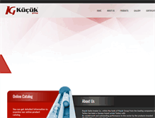 Tablet Screenshot of kucukgroup.com